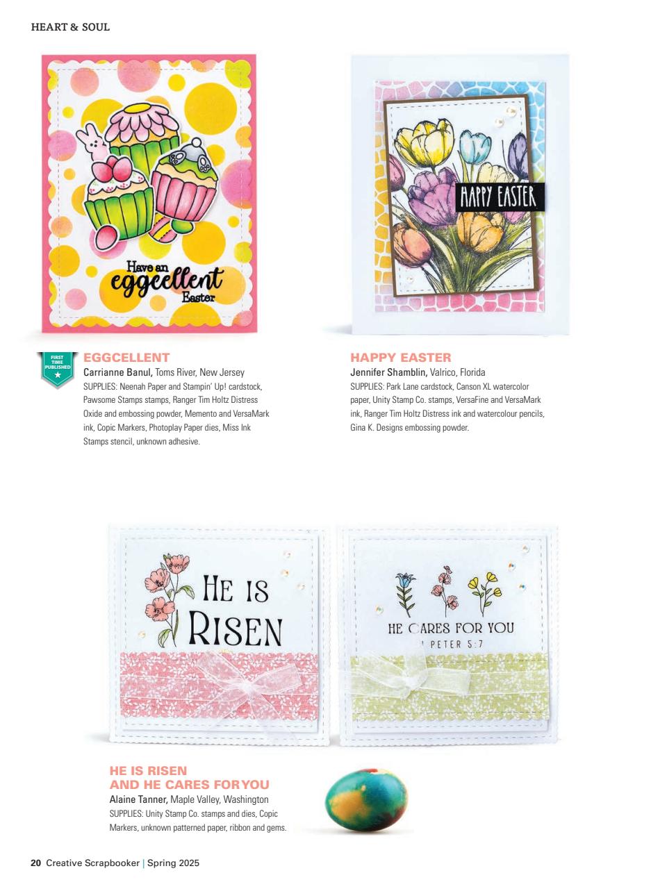 Creative Scrapbooker Preview Pages