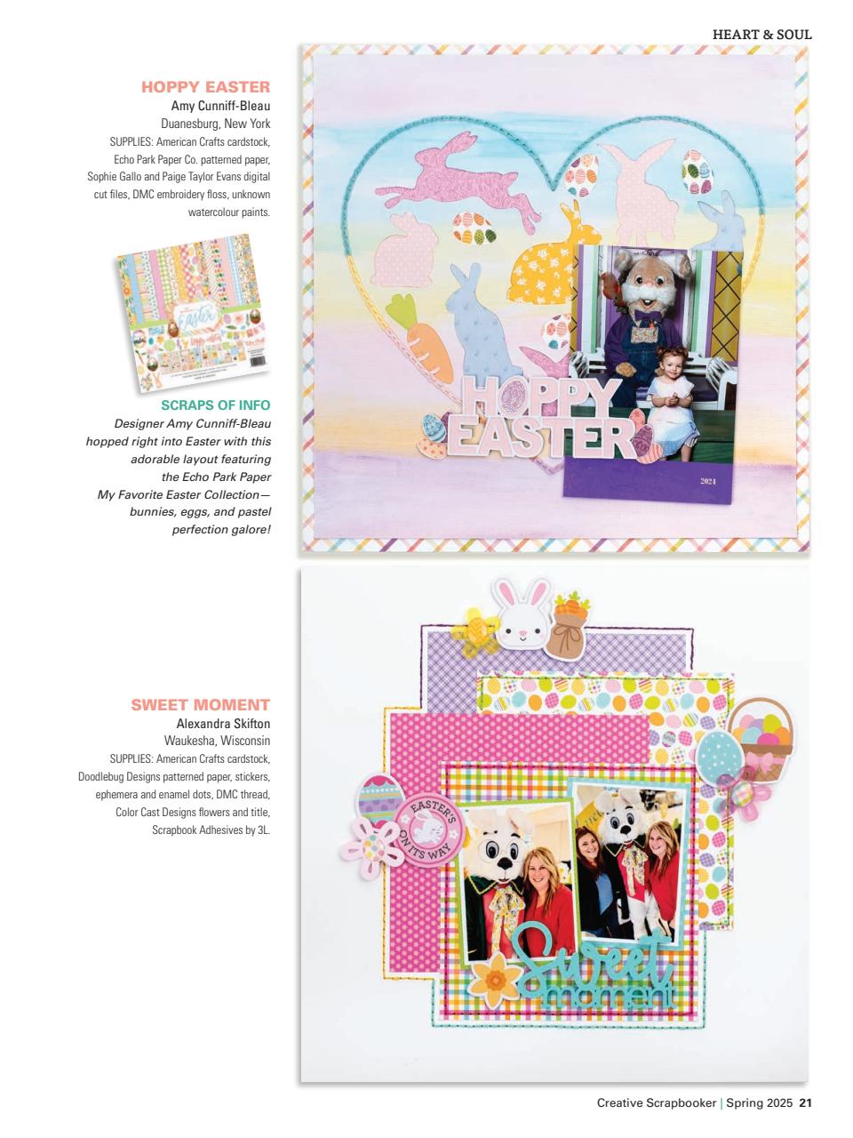 Creative Scrapbooker Preview Pages