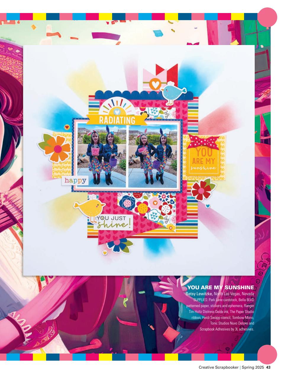 Creative Scrapbooker Preview Pages