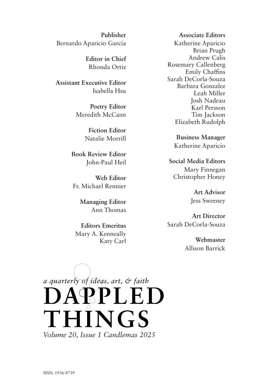 Dappled Things Preview Pages