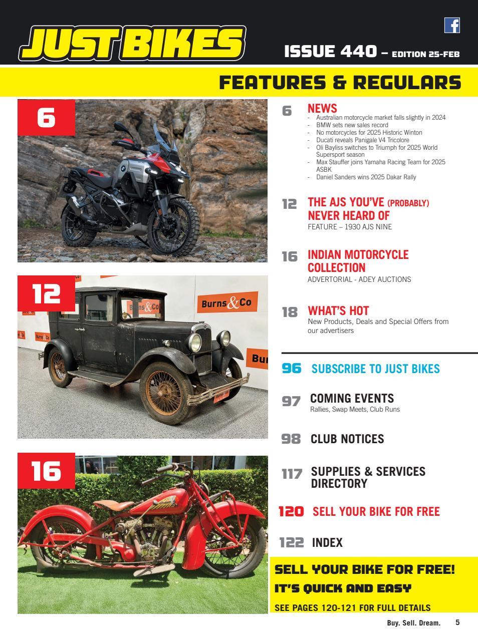 JUST BIKES Preview Pages