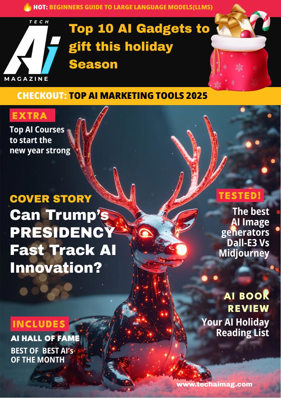 Tech AI Magazine Preview Pages
