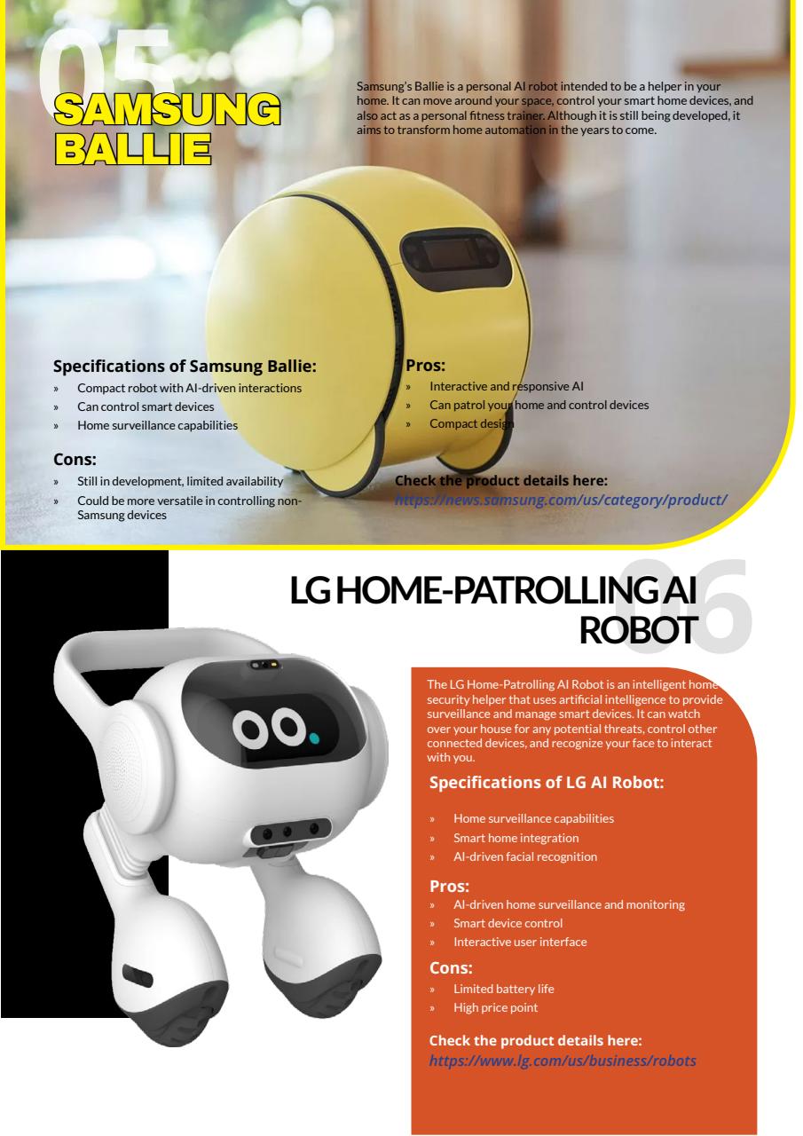 Tech AI Magazine Preview Pages