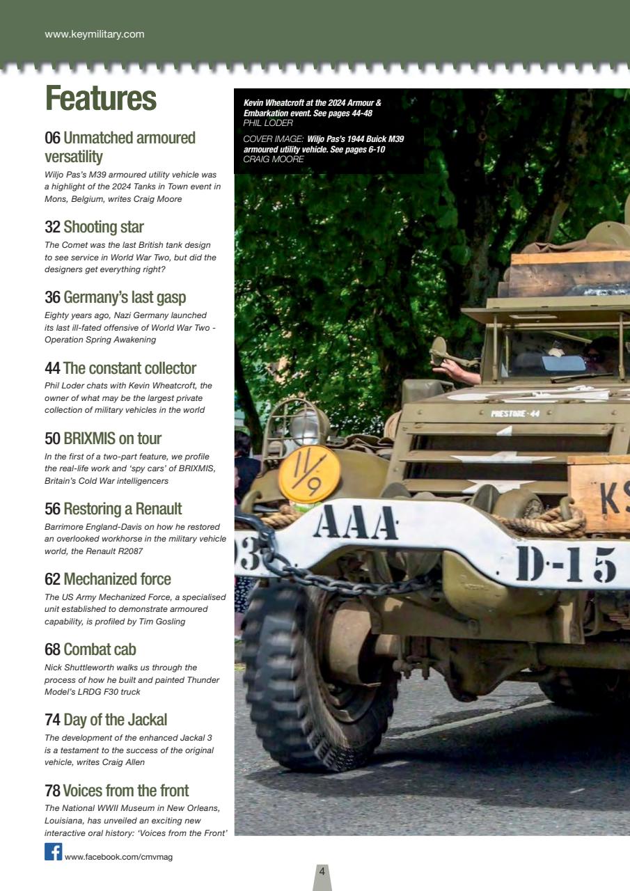 Classic Military Vehicle Preview Pages