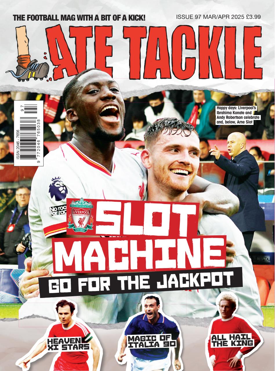 Late Tackle Football Magazine Preview Pages