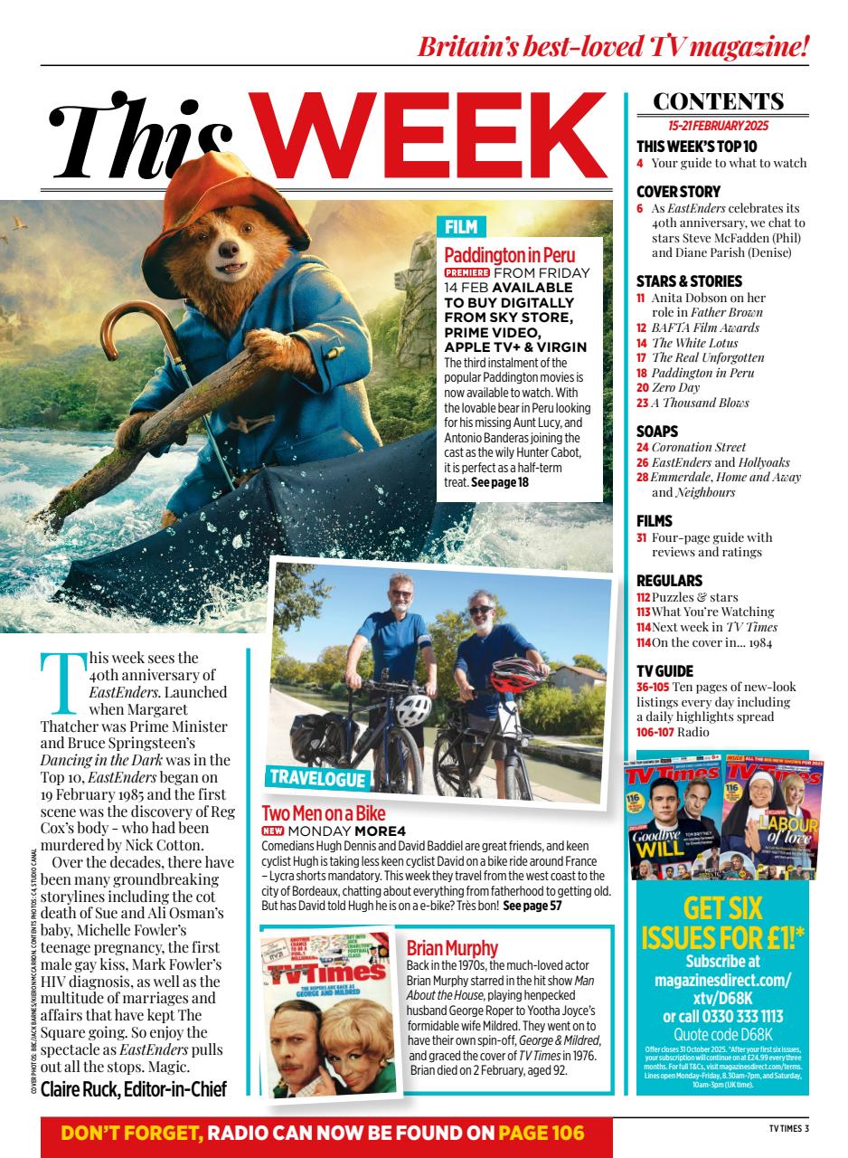 TV Times Preview Pages