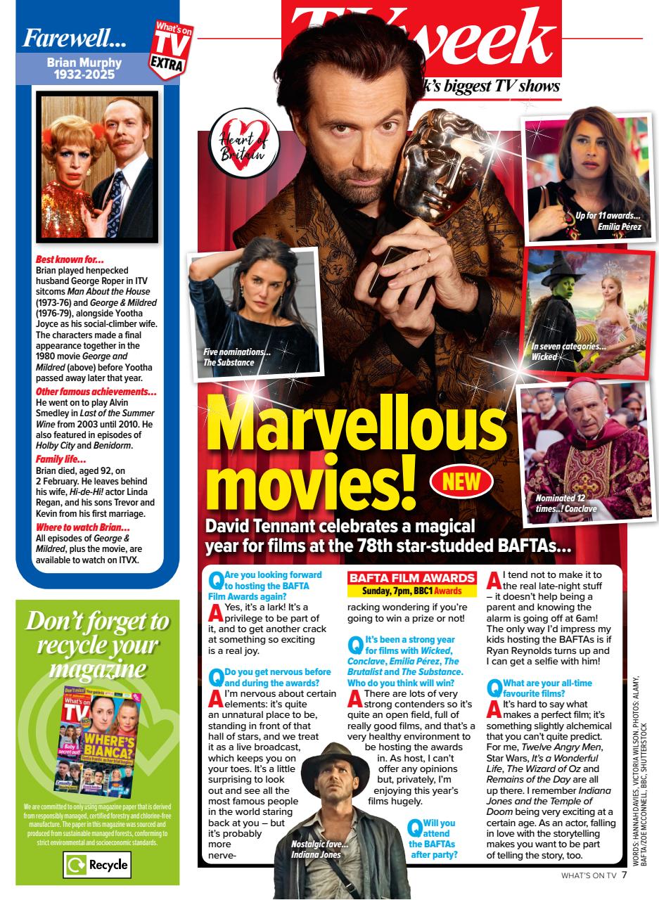 What's on TV Preview Pages