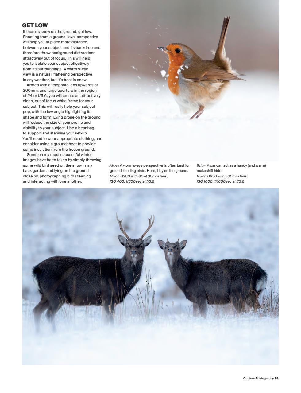 Outdoor Photography Preview Pages