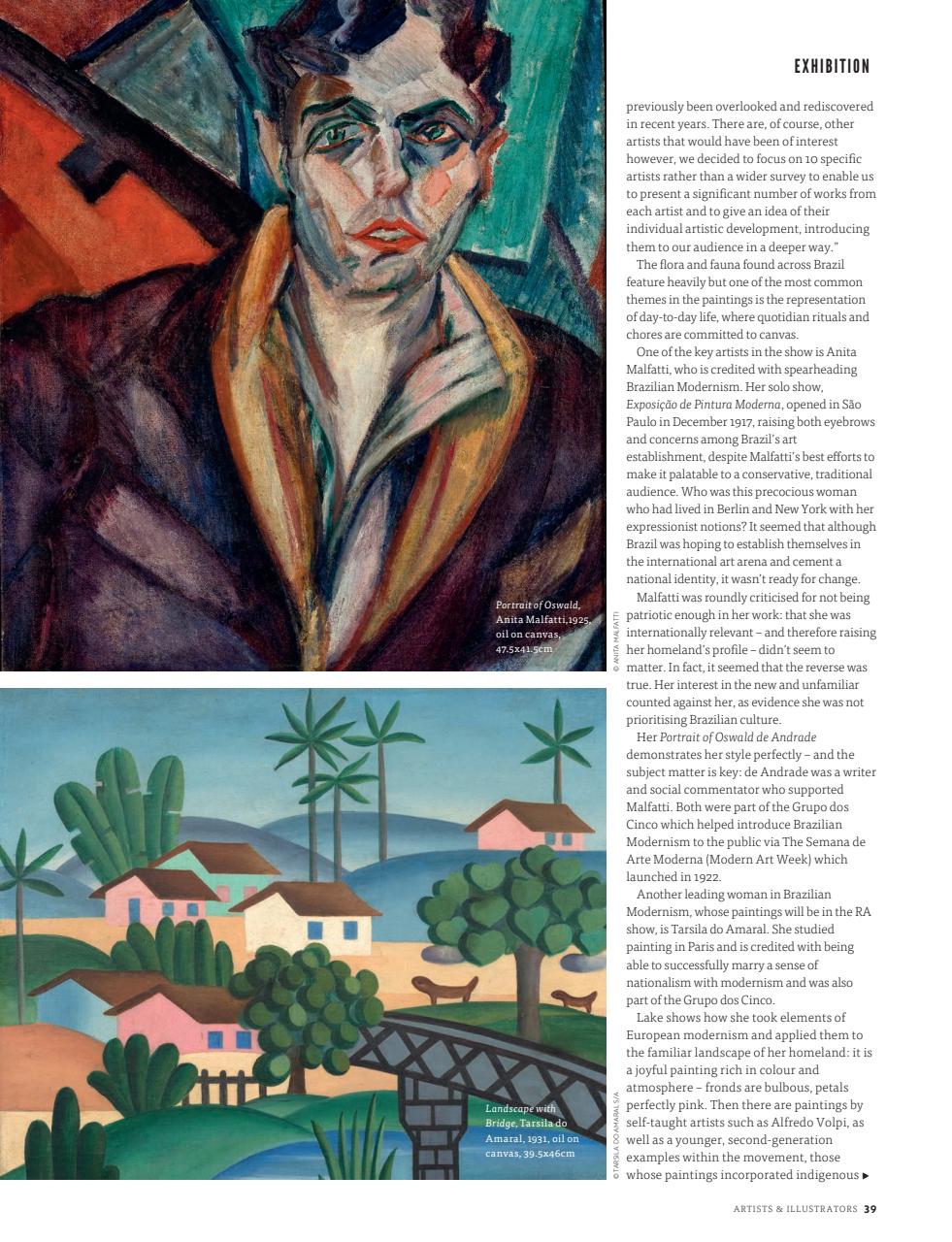 Artists & Illustrators Preview Pages