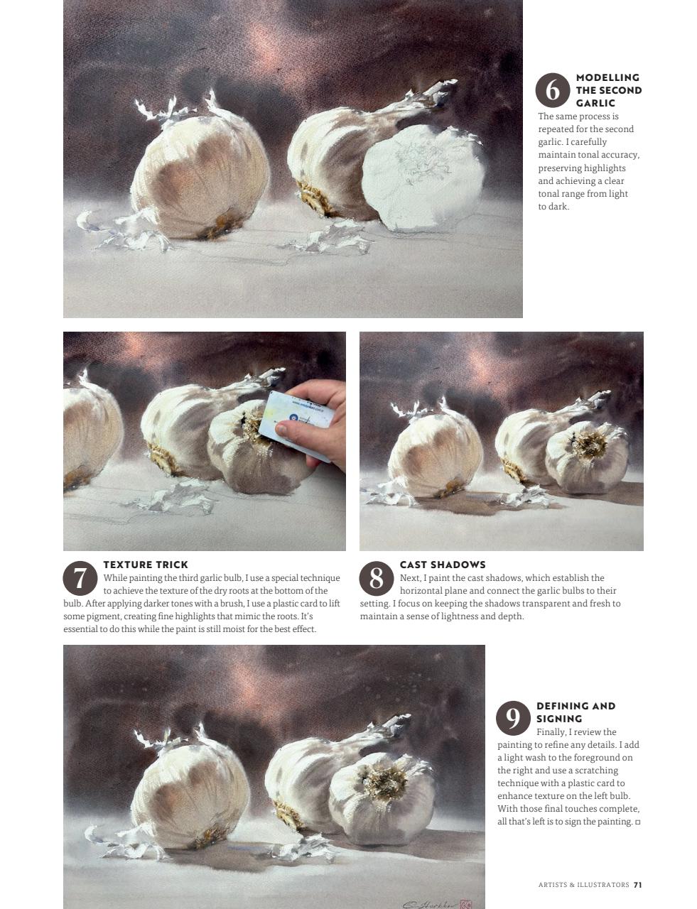 Artists & Illustrators Preview Pages