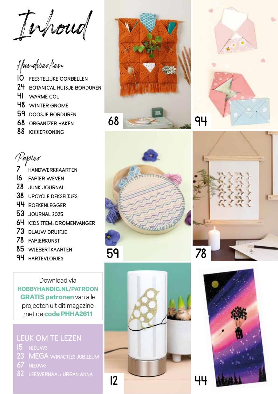 HobbyHandig Preview Pages