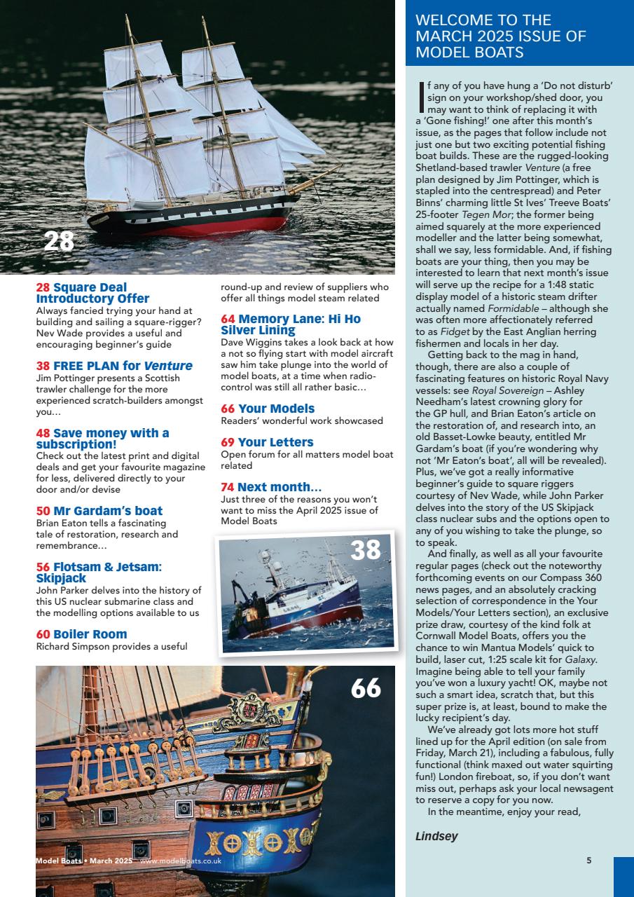 Model Boats Preview Pages