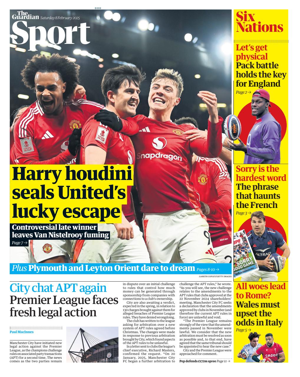 The Guardian Newspaper Preview Pages