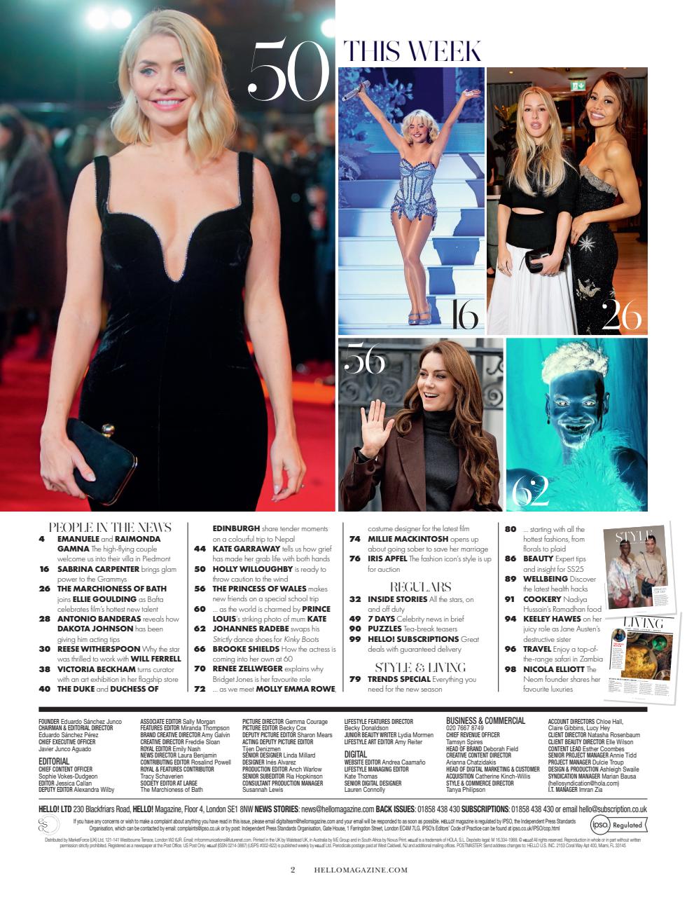 Hello! Magazine Preview Pages