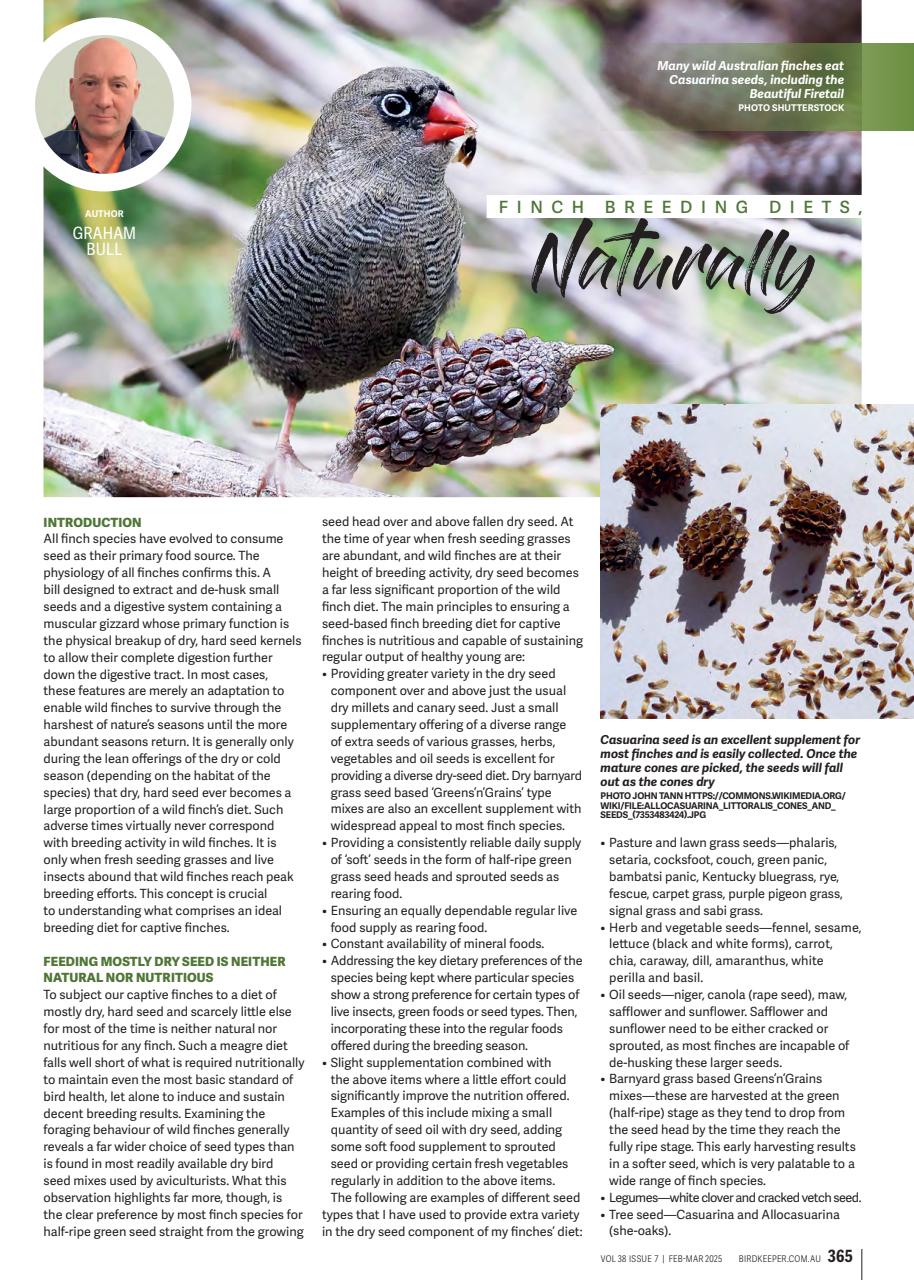 Australian Birdkeeper Magazine Preview Pages