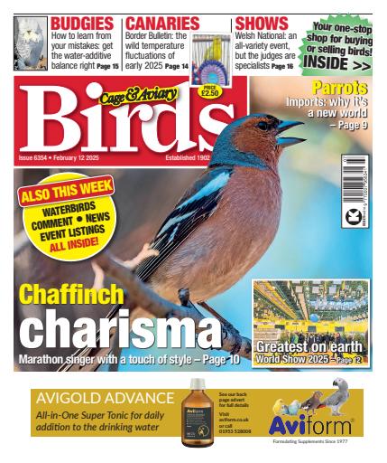Cage & Aviary Birds issue 