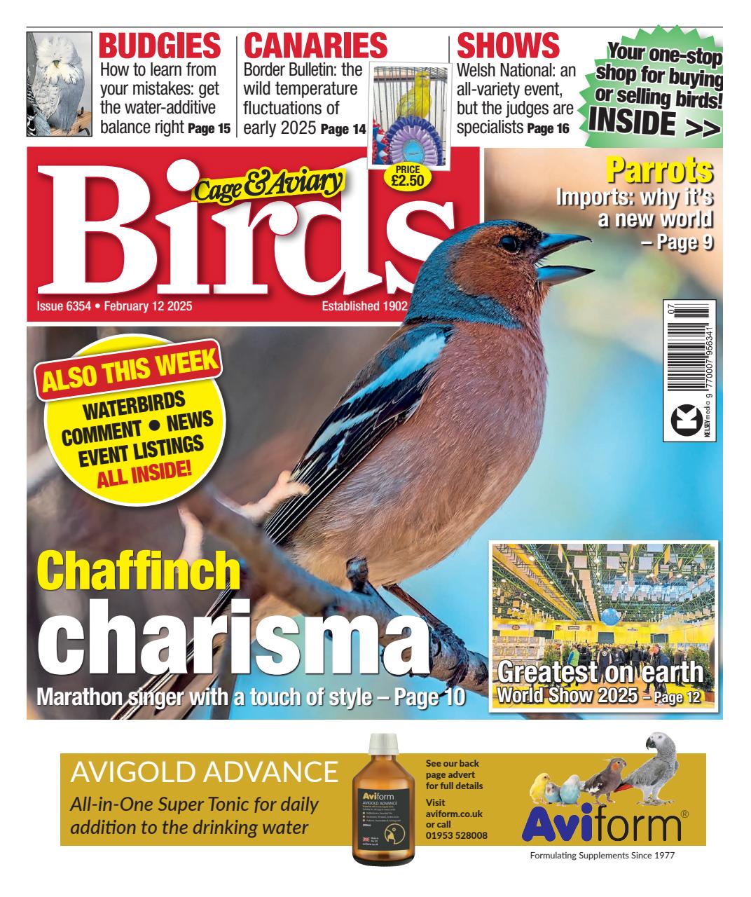 Cage & Aviary Birds Preview Pages