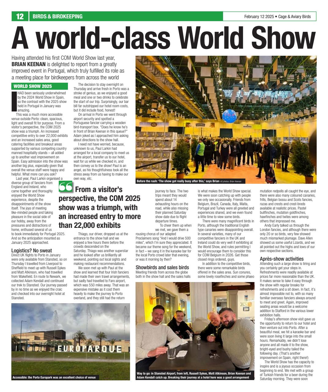 Cage & Aviary Birds Preview Pages