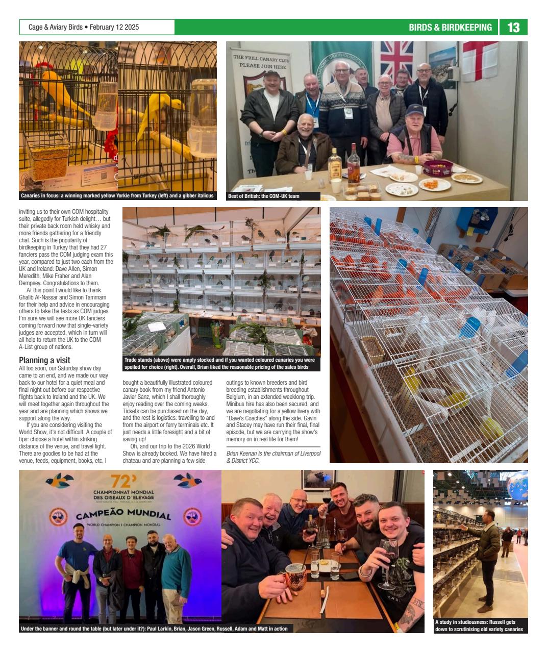 Cage & Aviary Birds Preview Pages