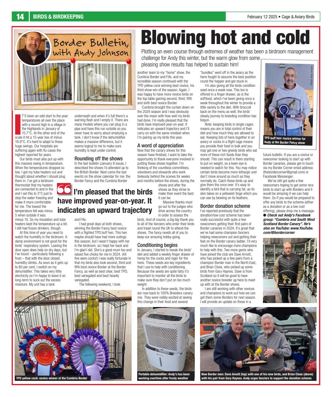 Cage & Aviary Birds Preview Pages