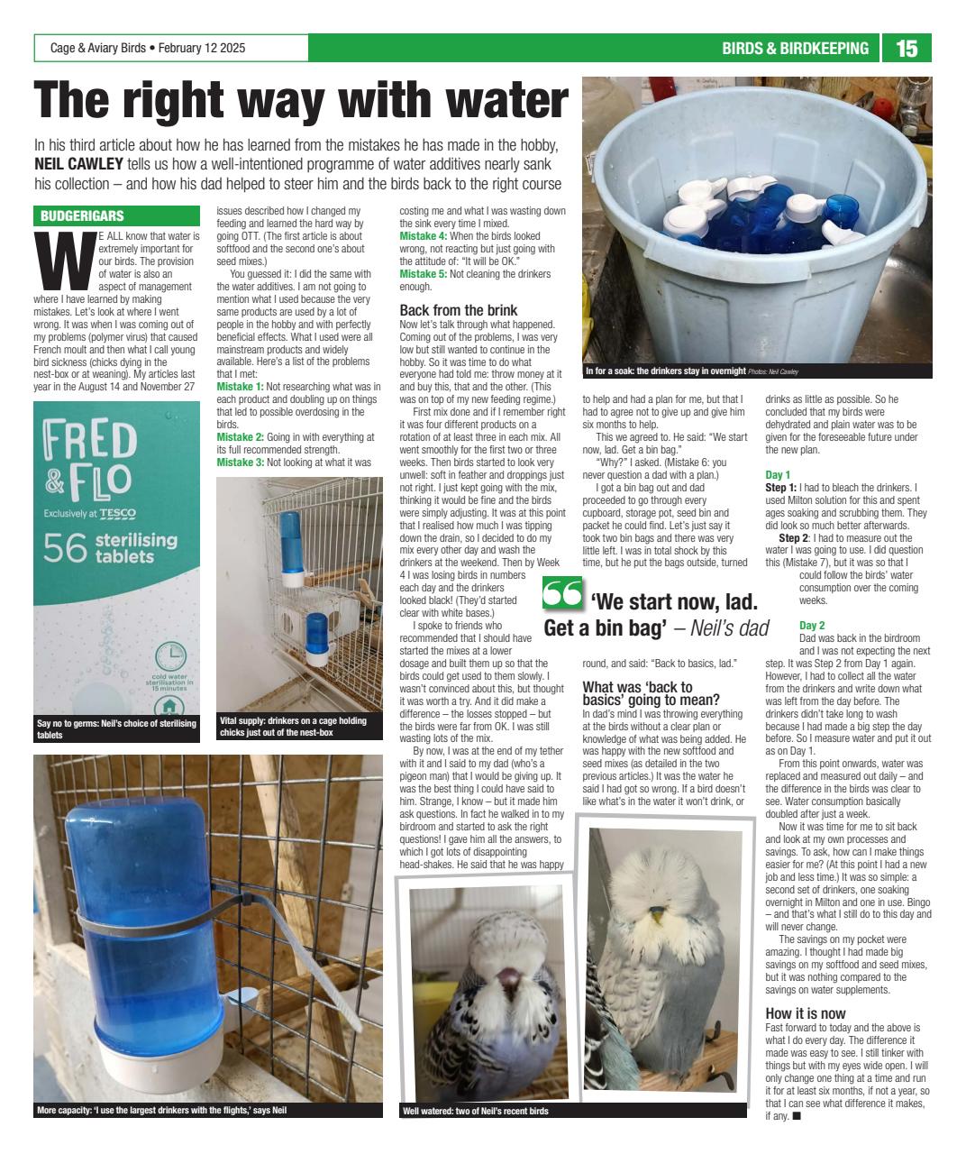 Cage & Aviary Birds Preview Pages