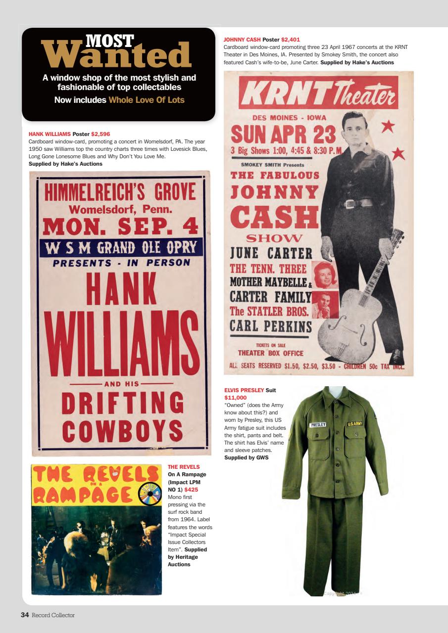 Record Collector Preview Pages