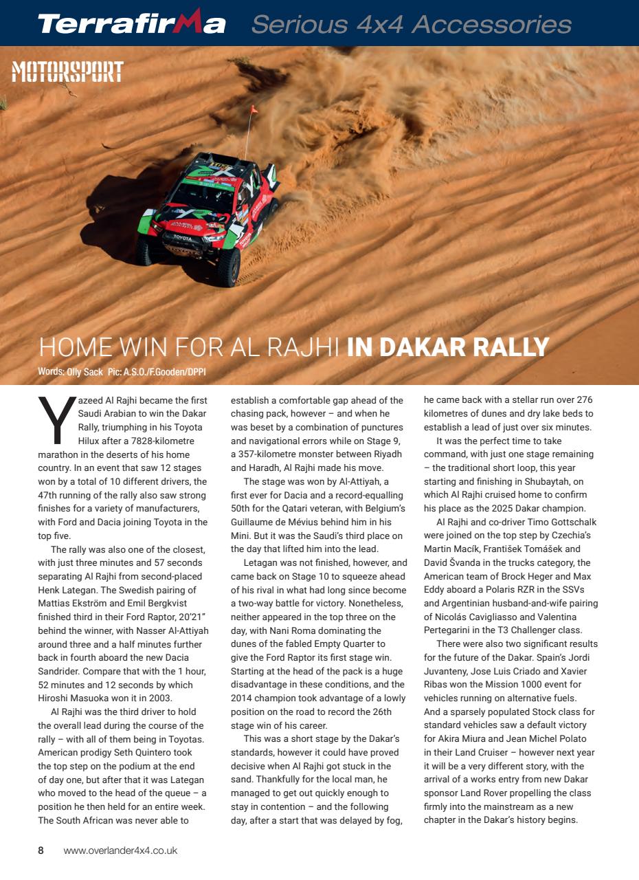 Overlander 4X4 Preview Pages