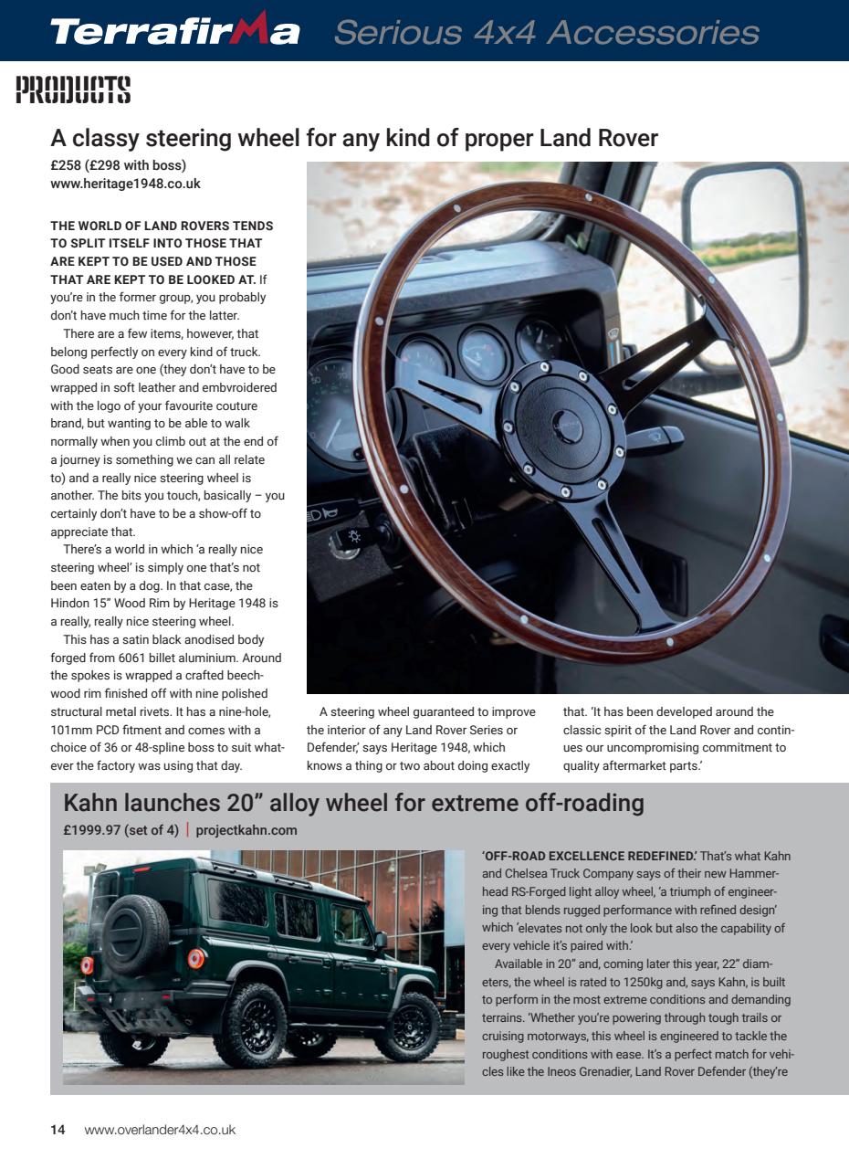 Overlander 4X4 Preview Pages