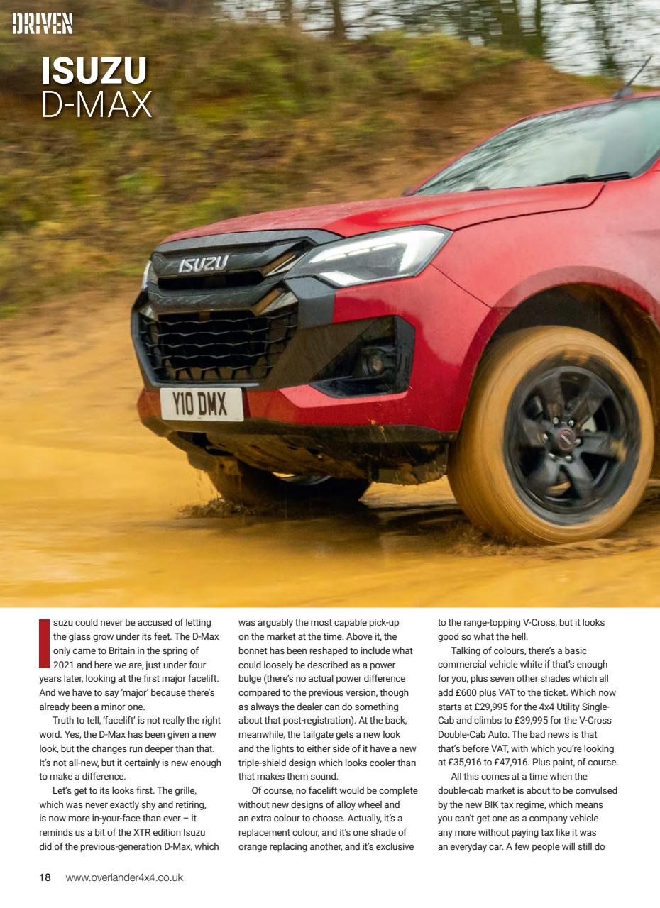 Overlander 4X4 Preview Pages