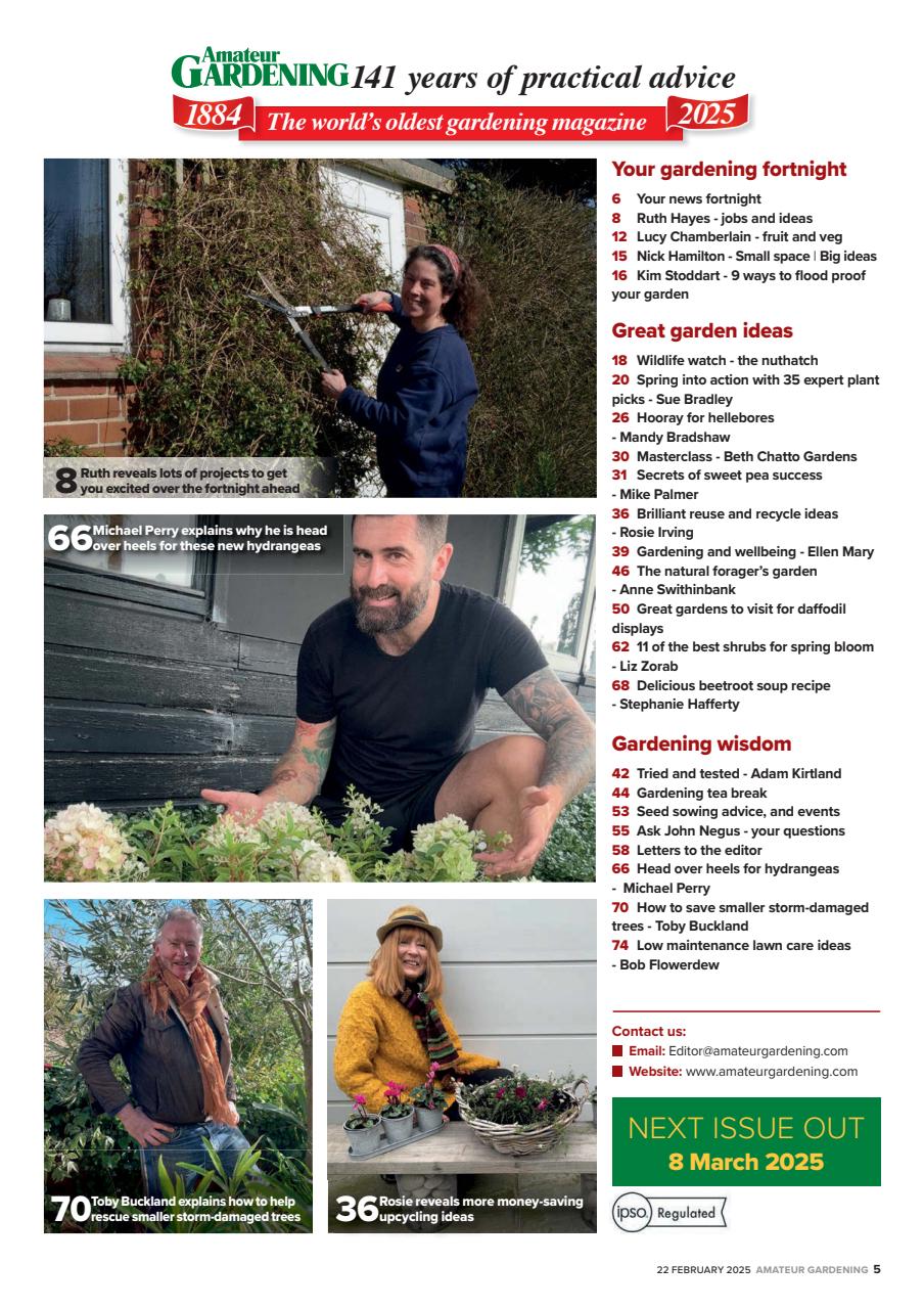 Amateur Gardening Preview Pages