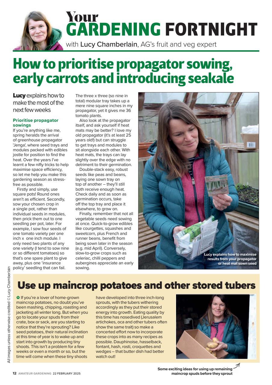 Amateur Gardening Preview Pages