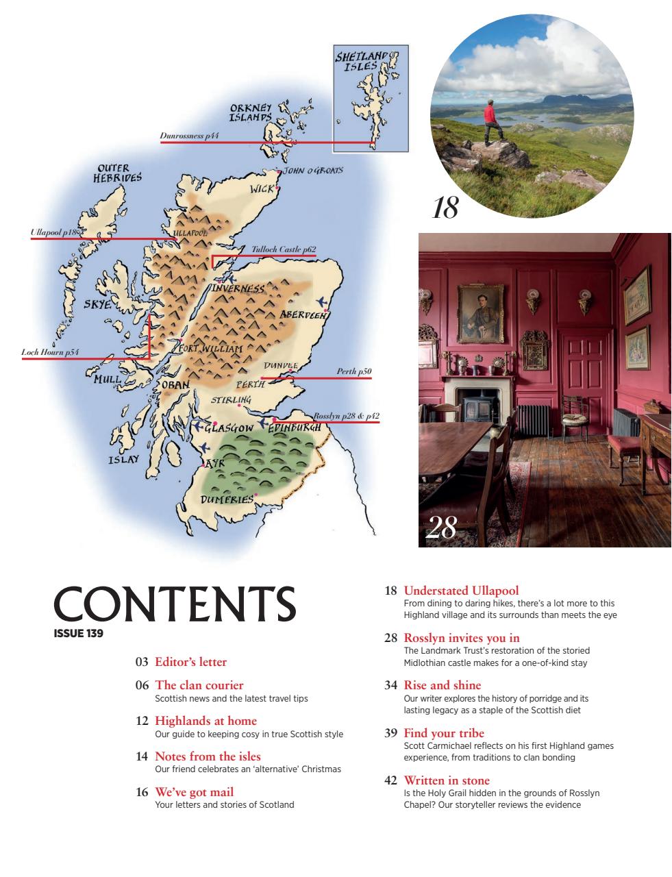 Scotland Magazine Preview Pages
