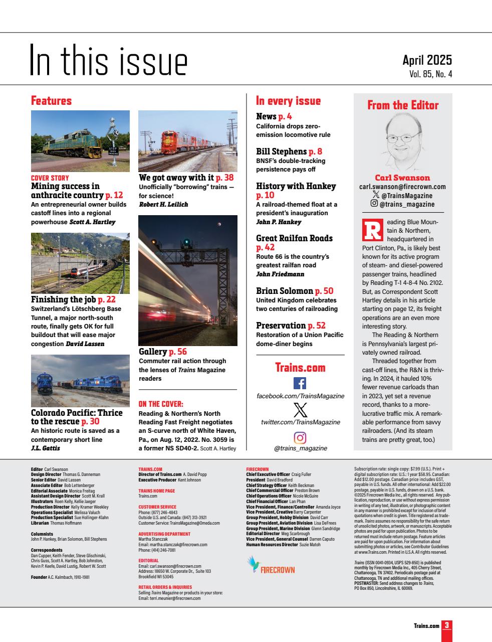 Trains Preview Pages