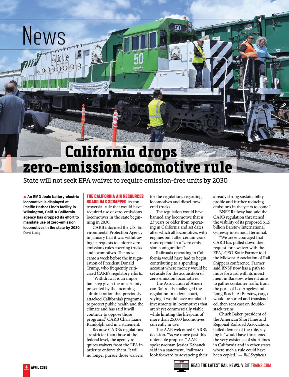 Trains Preview Pages