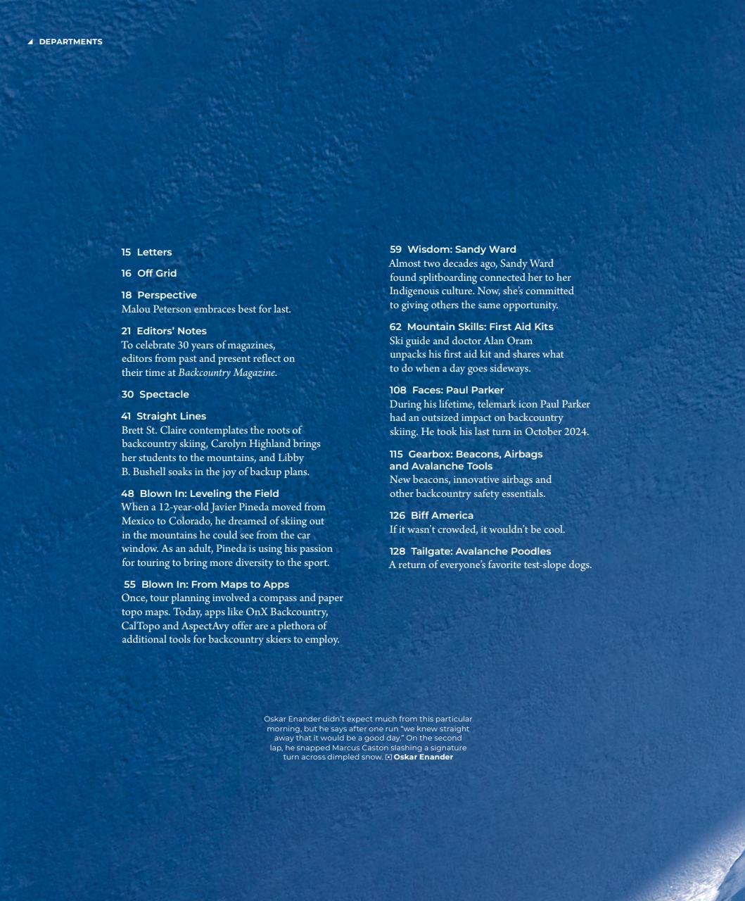 Backcountry Preview Pages