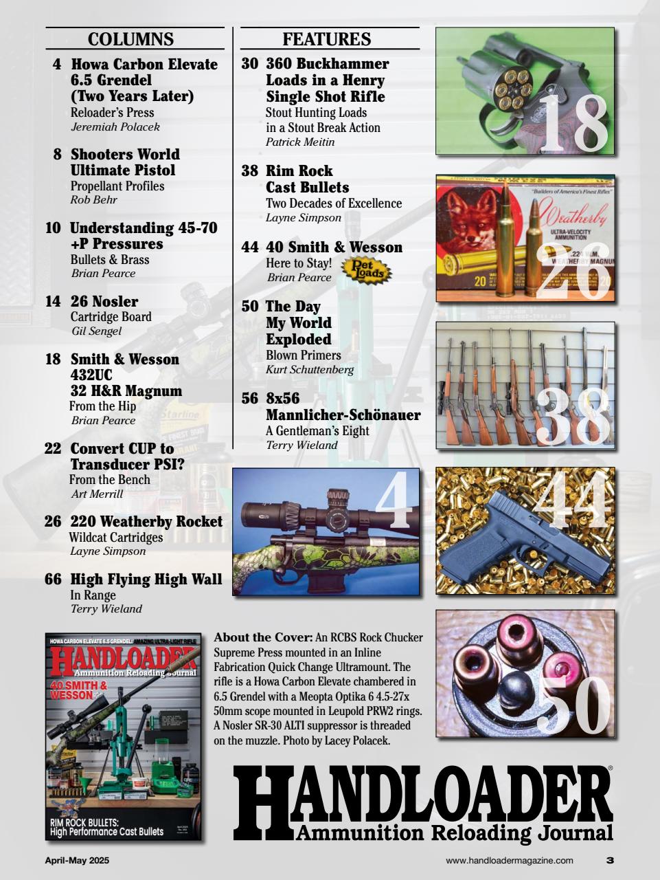 Handloader  Preview Pages