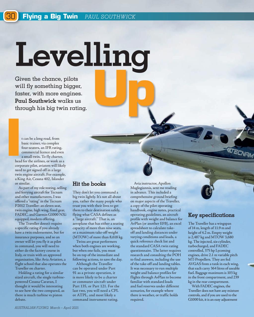 Australian Flying Preview Pages