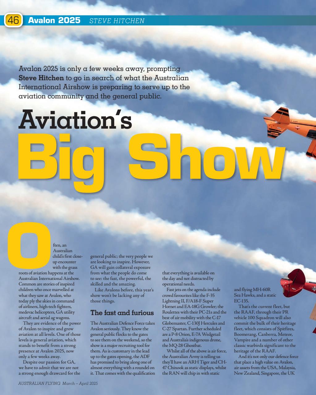 Australian Flying Preview Pages