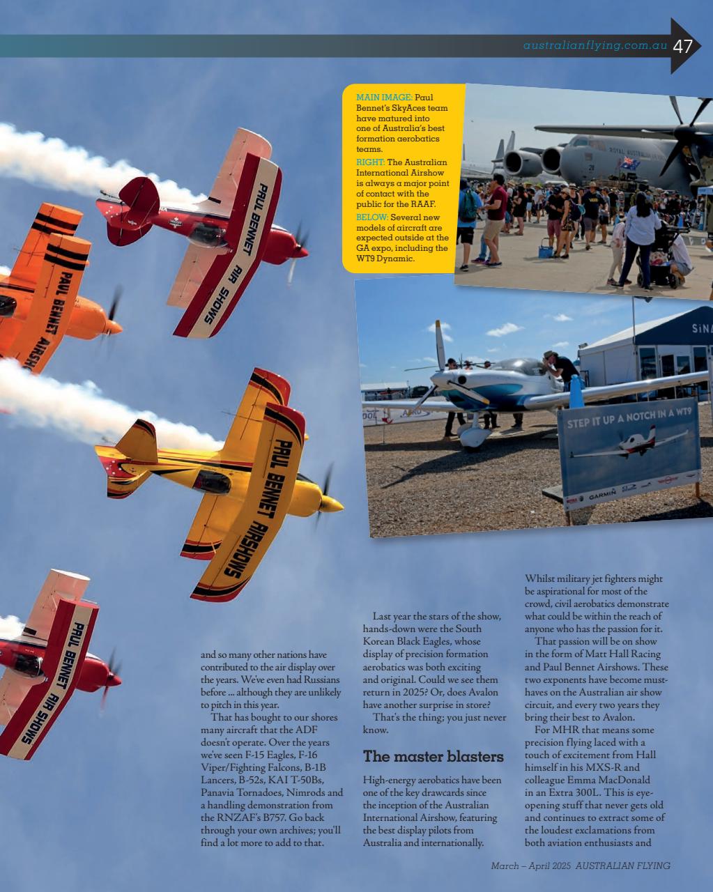 Australian Flying Preview Pages