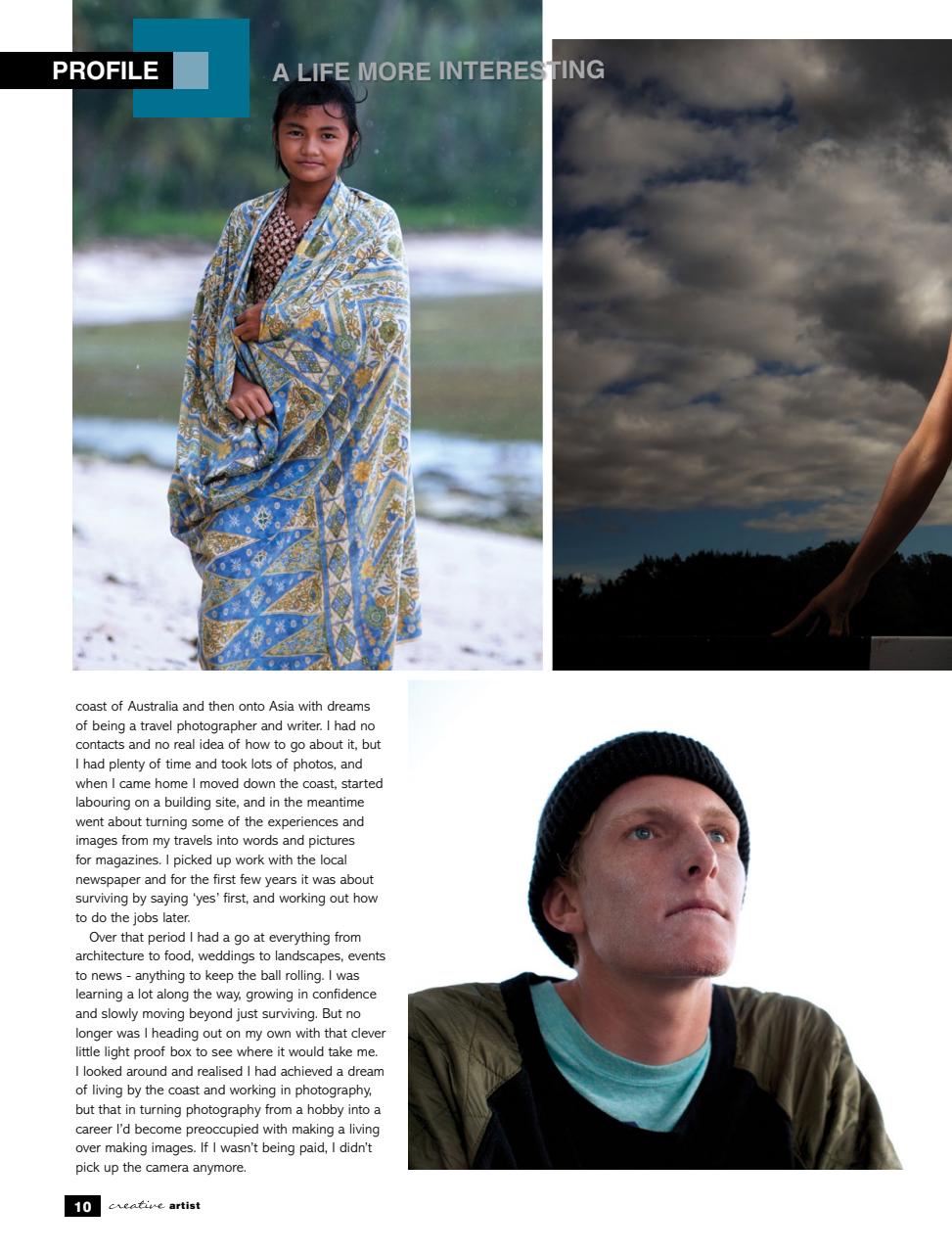 Creative Artist Preview Pages