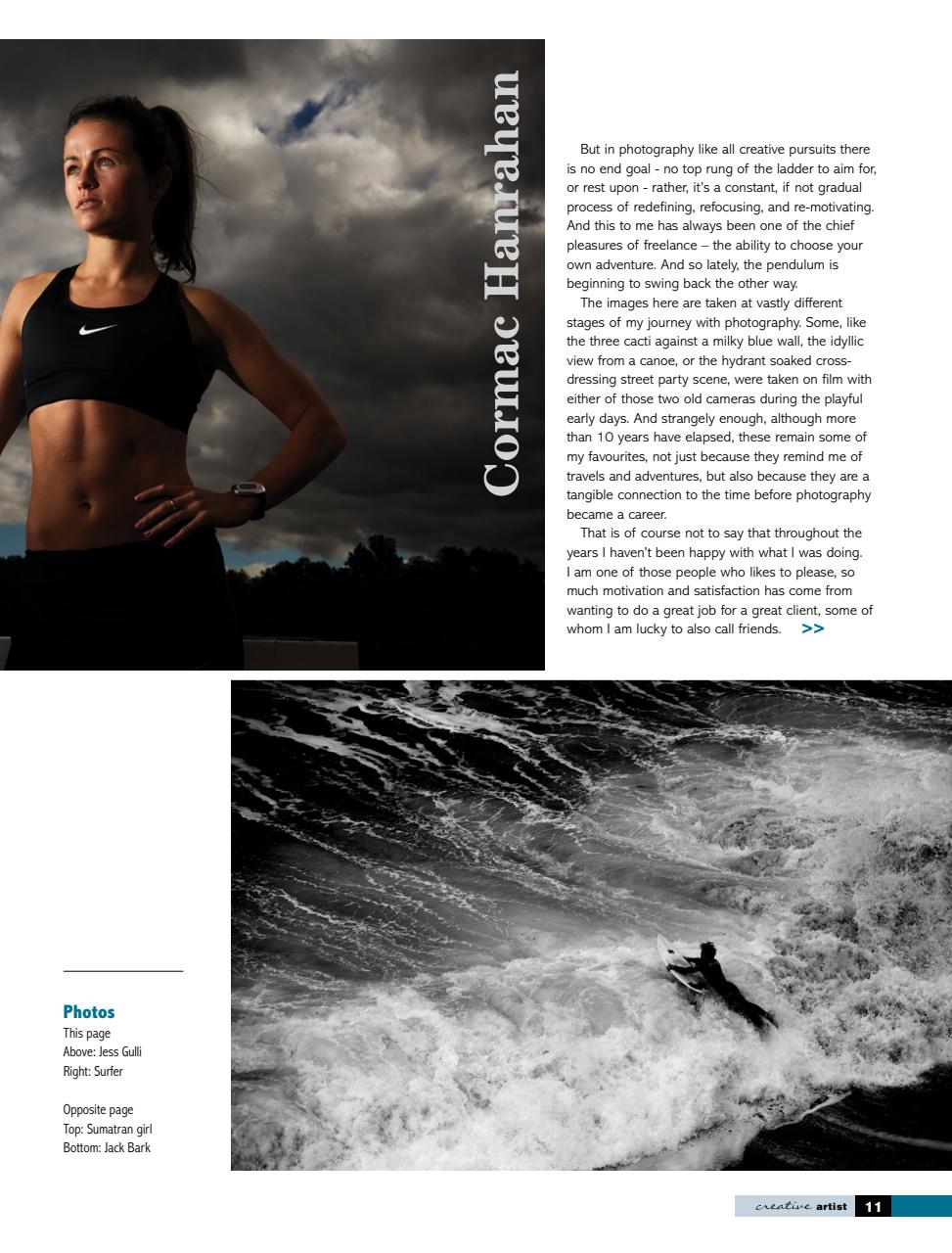 Creative Artist Preview Pages