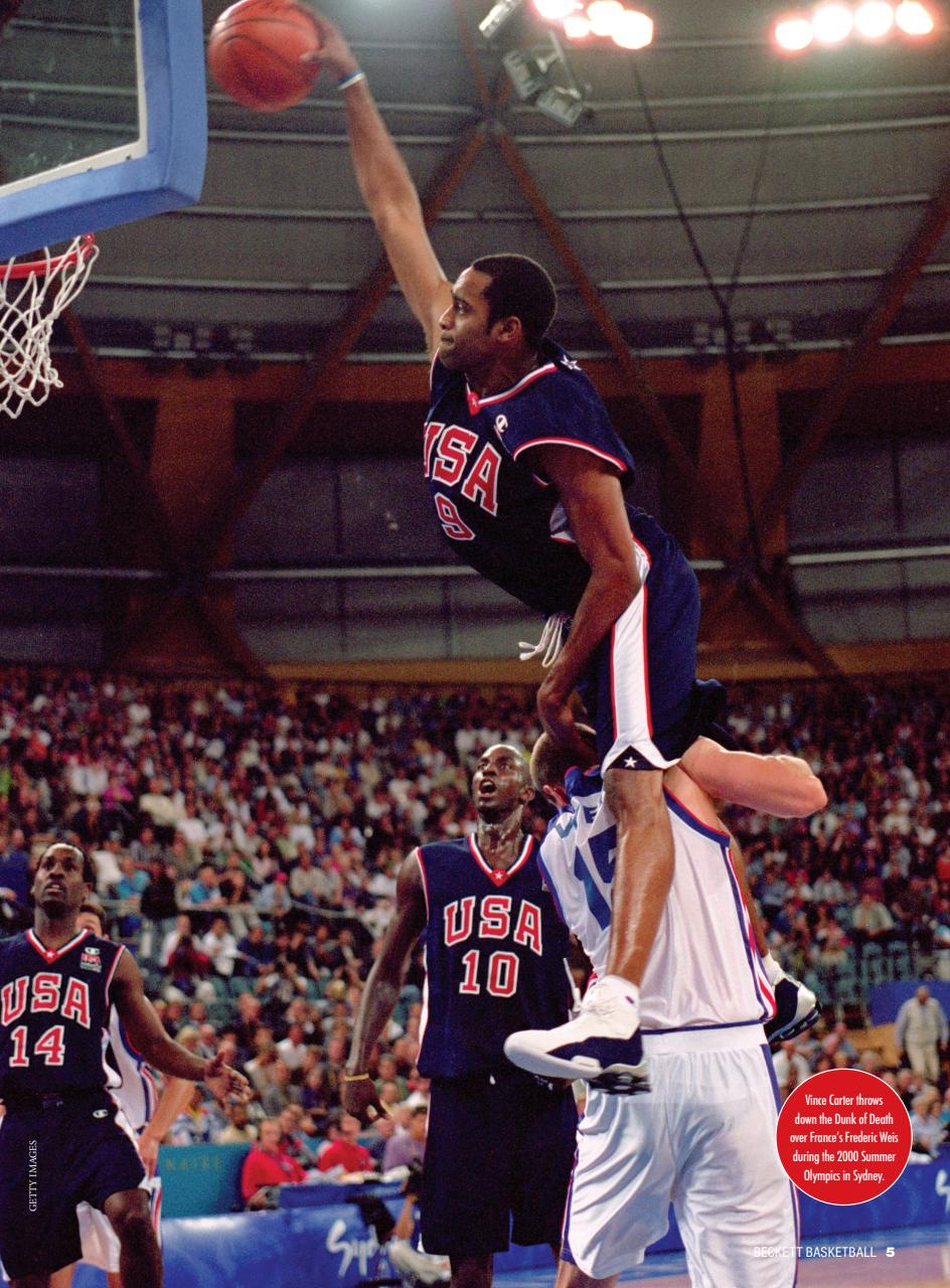 Beckett Basketball Magazine Preview Pages