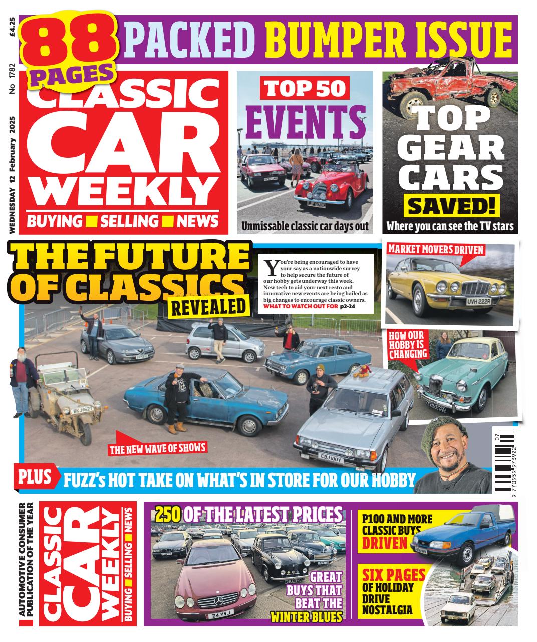 Classic Car Weekly Preview Pages