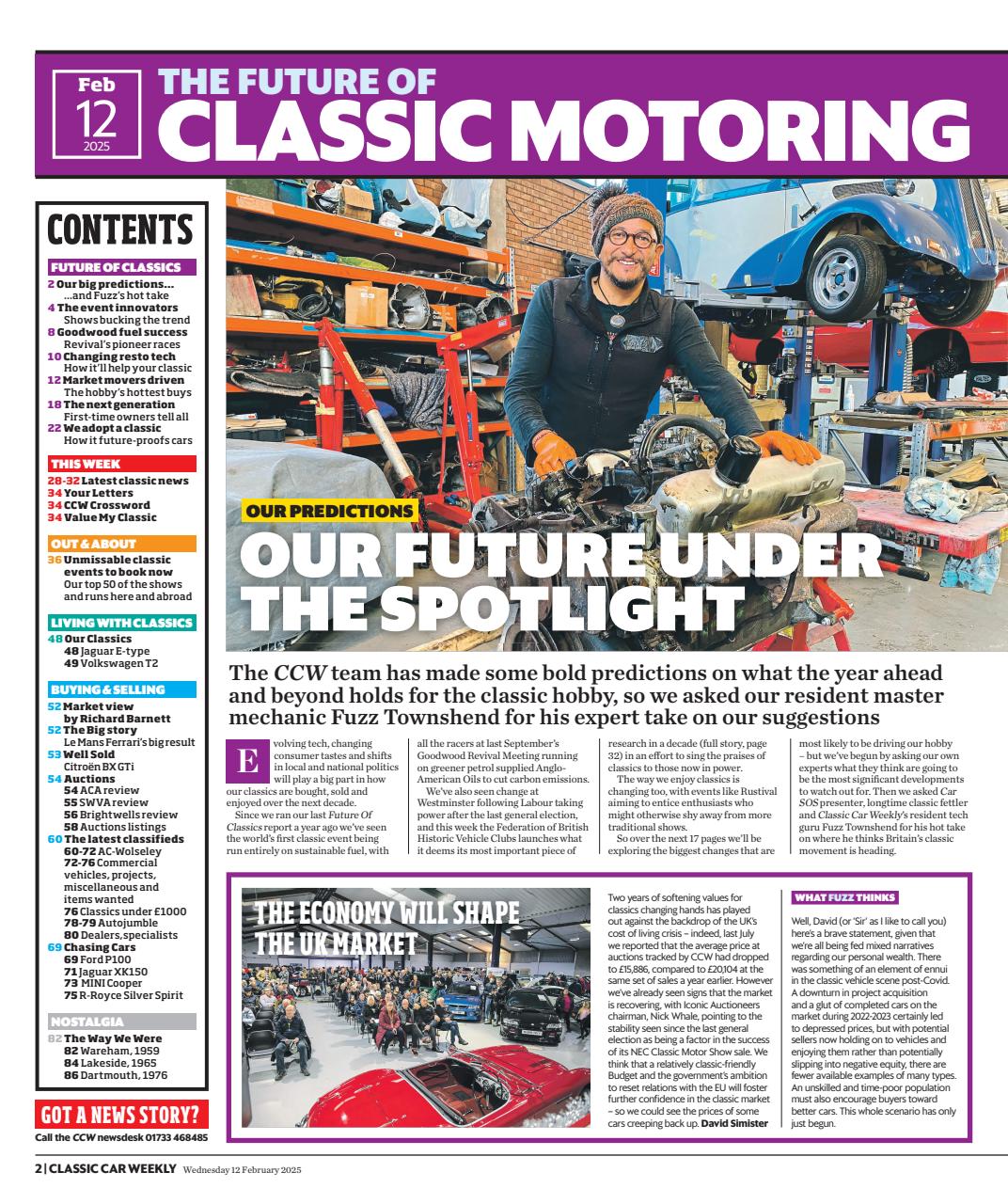 Classic Car Weekly Preview Pages