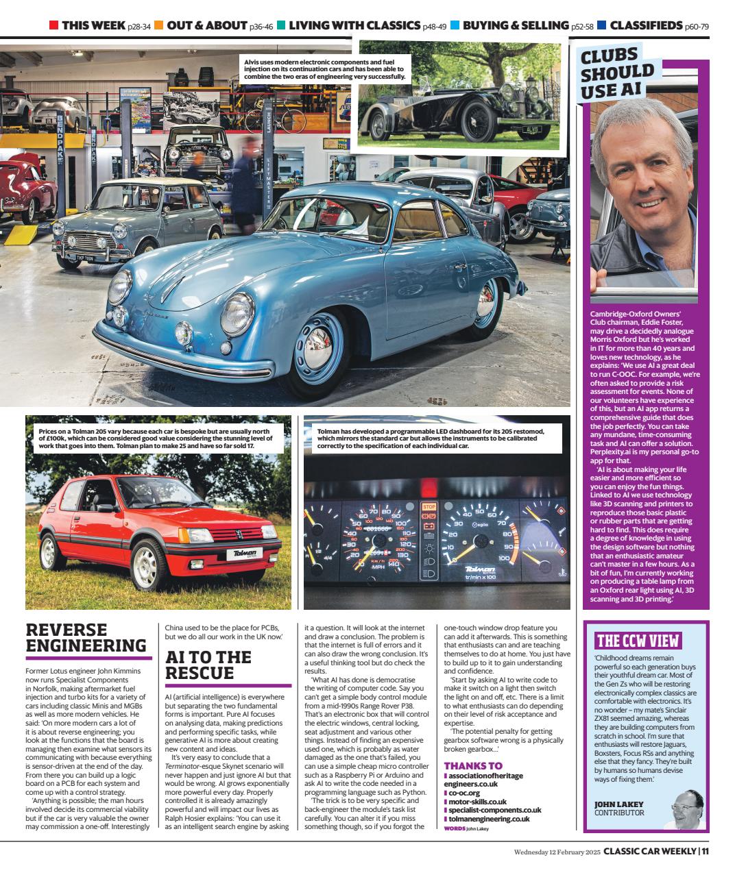 Classic Car Weekly Preview Pages