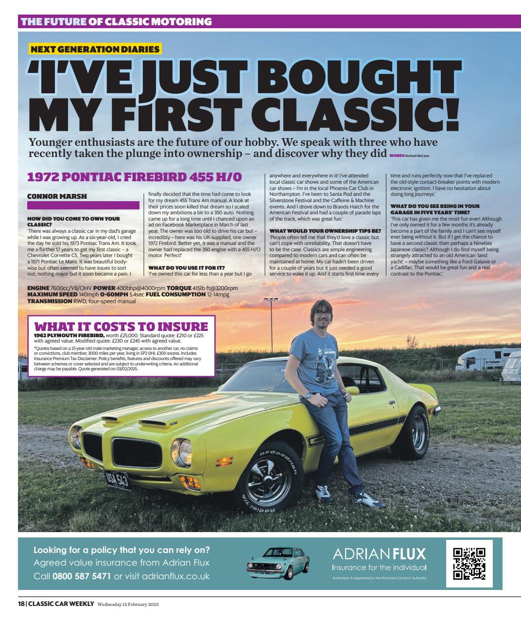 Classic Car Weekly Preview Pages