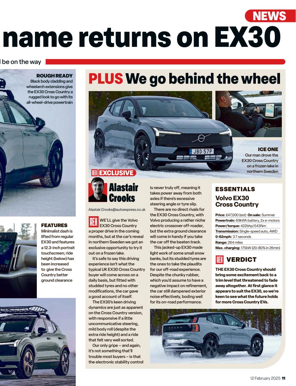 Auto Express Preview Pages