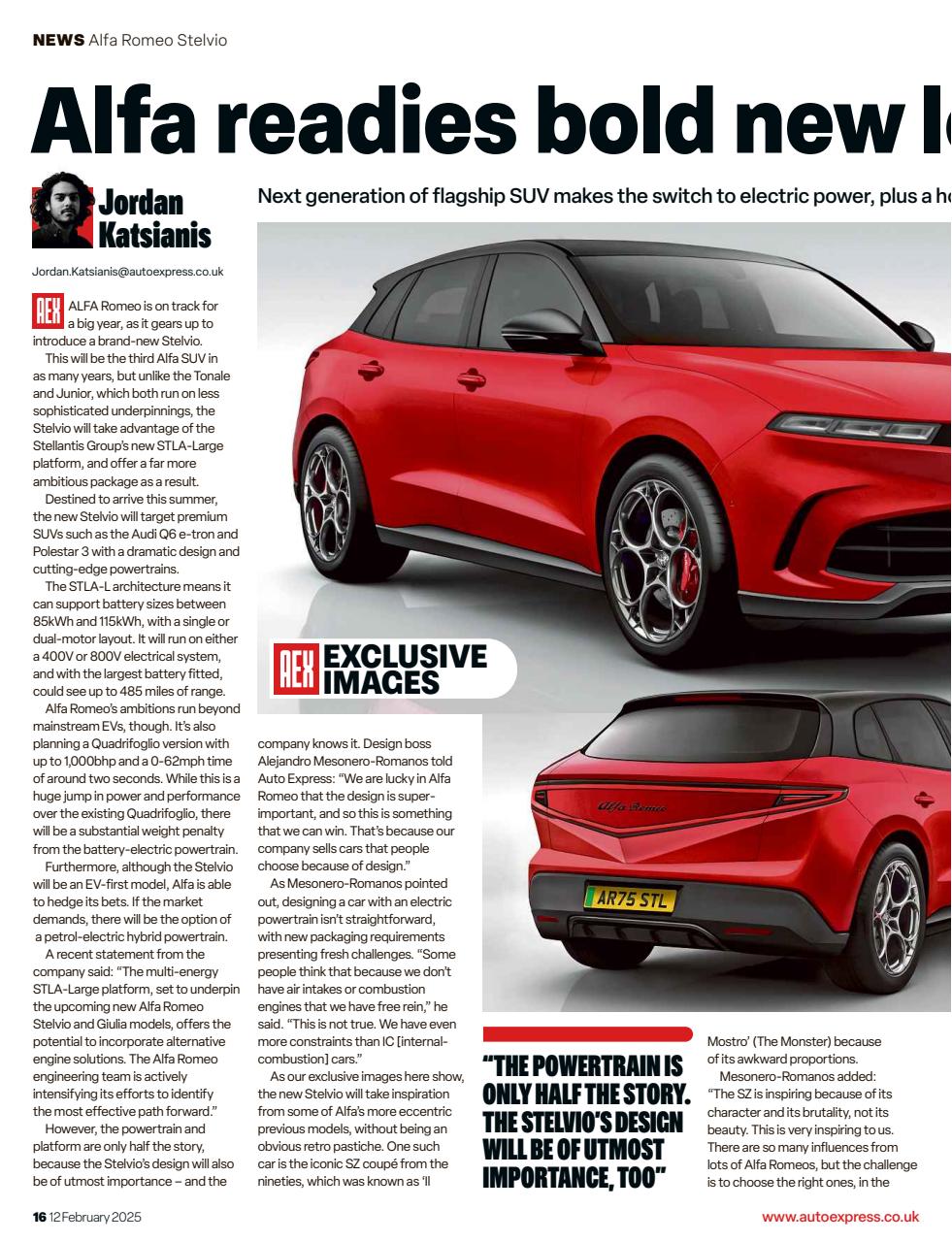 Auto Express Preview Pages