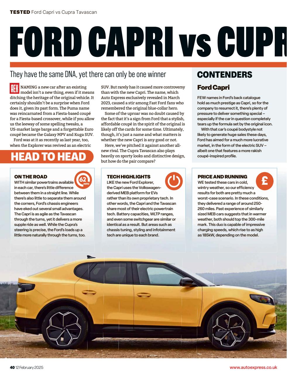 Auto Express Preview Pages