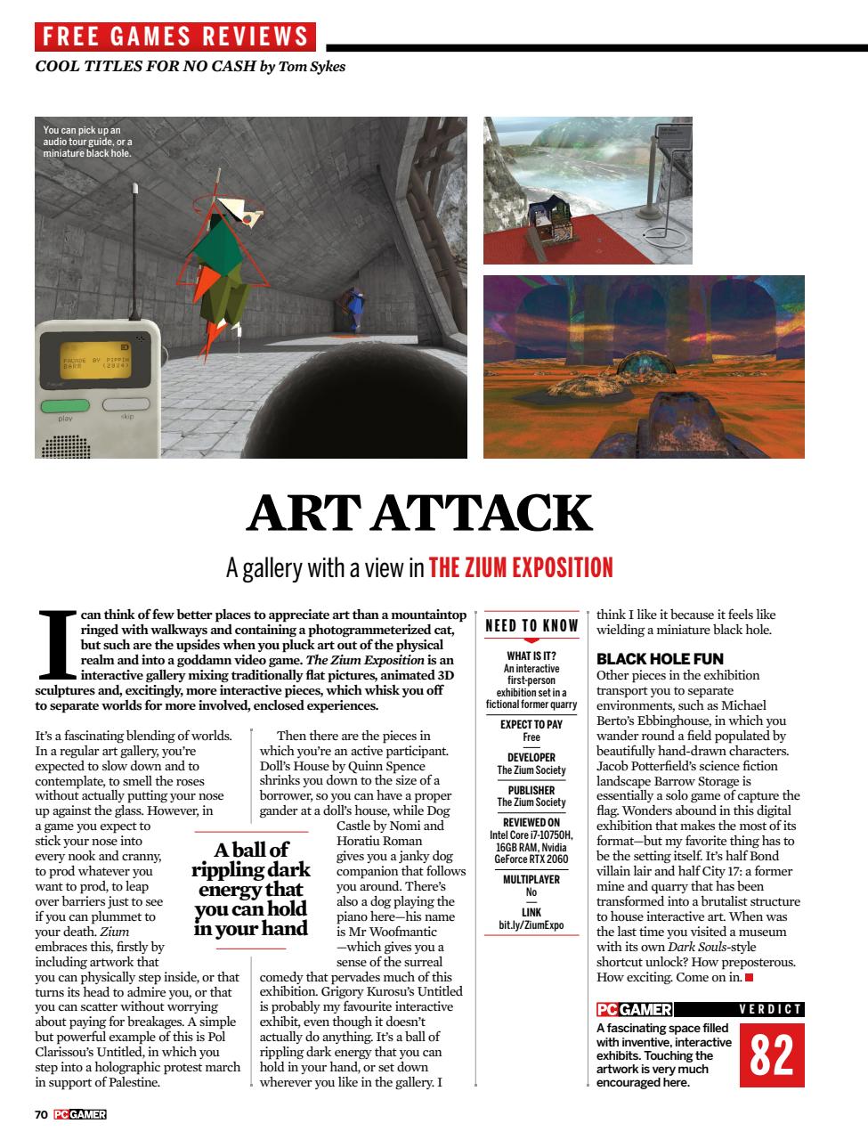 PC Gamer (US Edition) Preview Pages